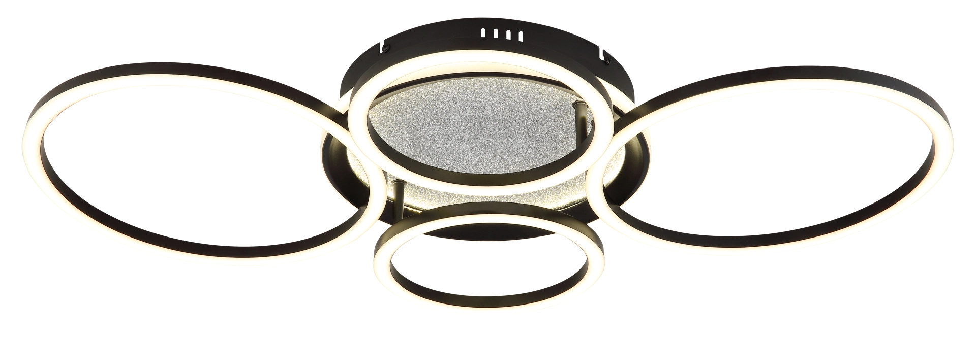 ALVIS – Plafonska svetiljka – metal crni mat – plastika crni mat – 48477-40C