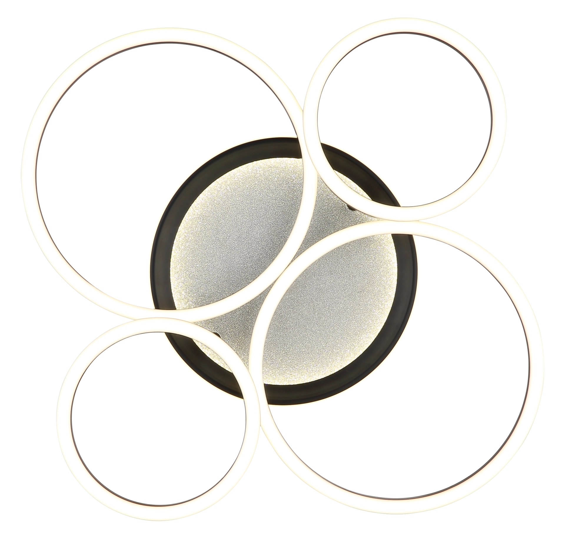 ALVIS – Plafonska svetiljka – metal crni mat – plastika crni mat – 48477-40C