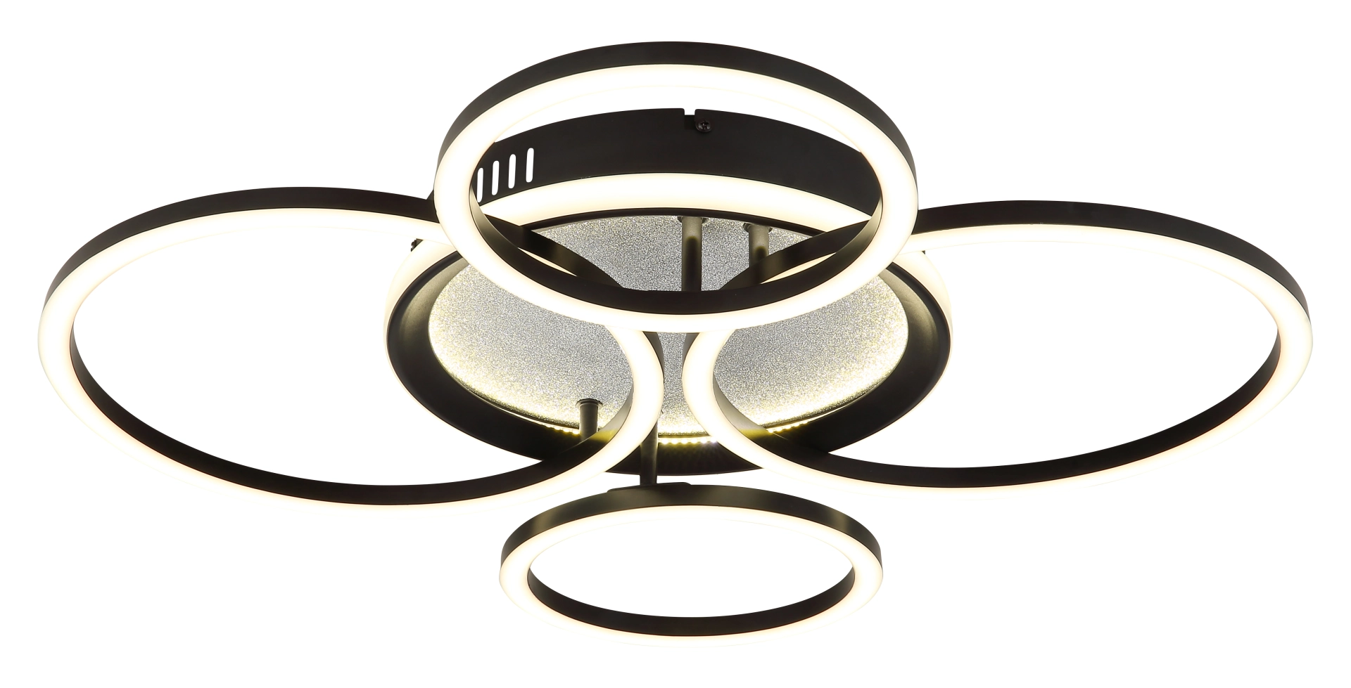 ALVIS – Plafonska svetiljka – metal crni mat – plastika crni mat – 48477-40C